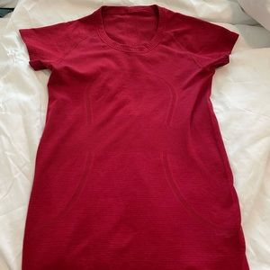 Red Lululemon Top